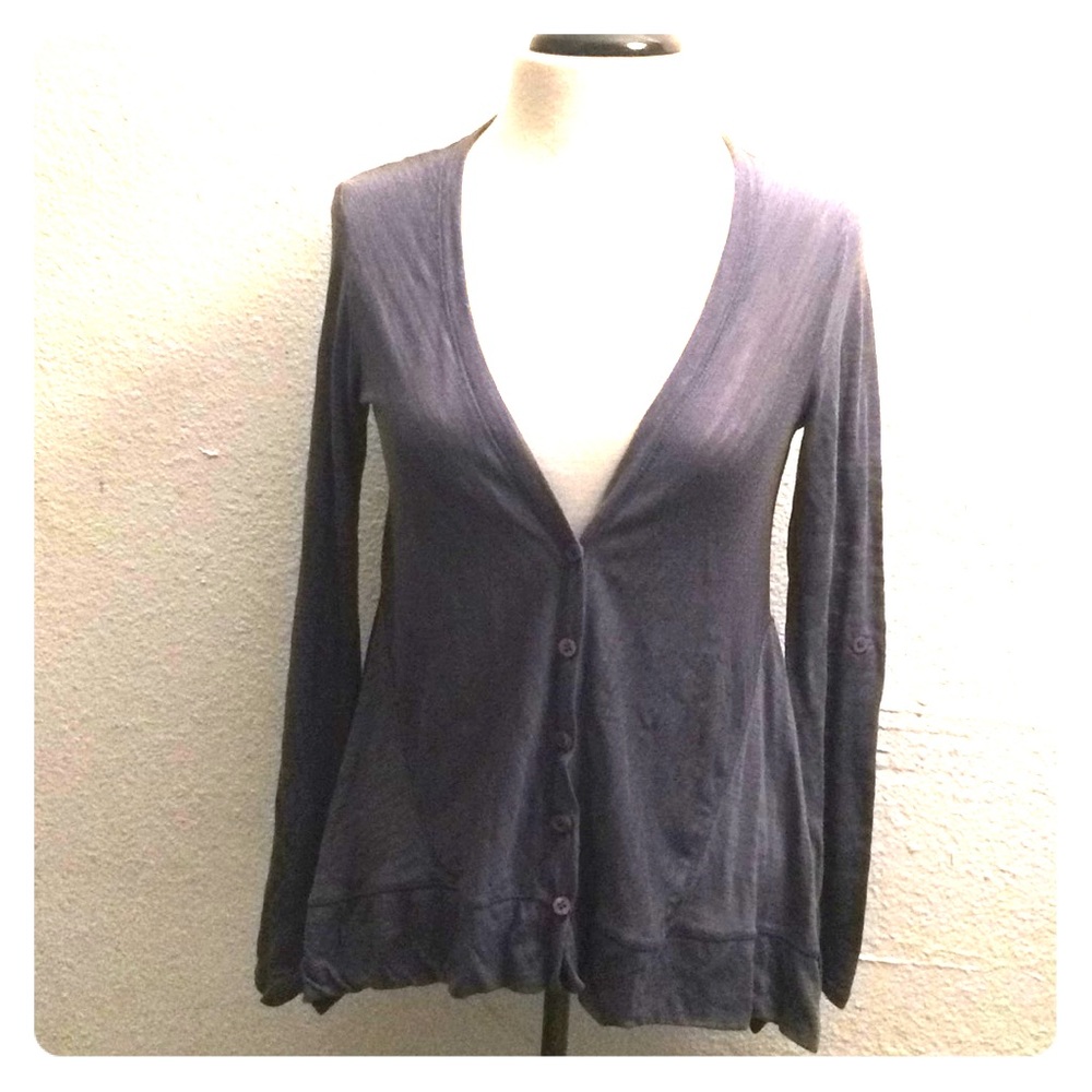 Splendid gray cardigan size small